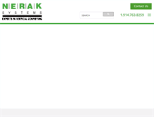 Tablet Screenshot of nerak-systems.com
